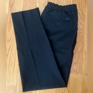 NWOT Lacoste Men's 100% Wool Navy Pants